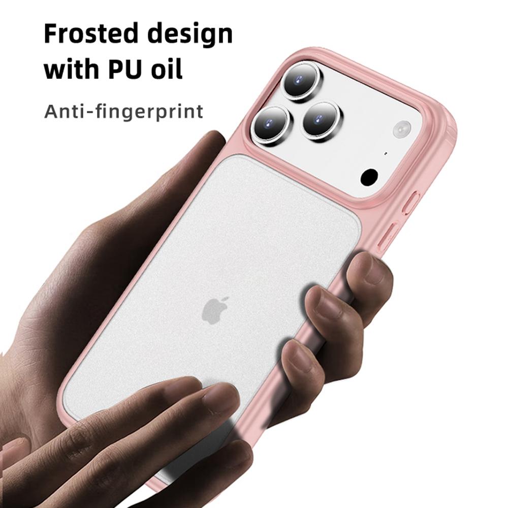 For iPhone 17 Pro Max Case PC + TPU Phone Cover Airbag Protection