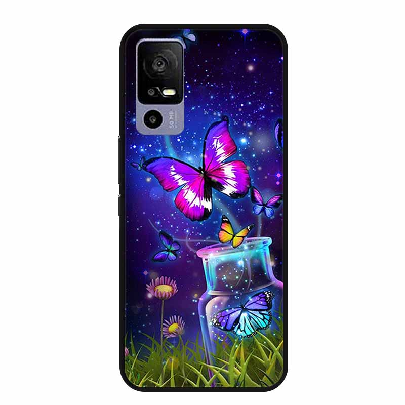 For TCL 40 R 5G Cases T771K Fashion Soft TPU Silicone Phone Case For TCL 40R 5G T771H Cover Back Fundas Bumper Shockproof Coque