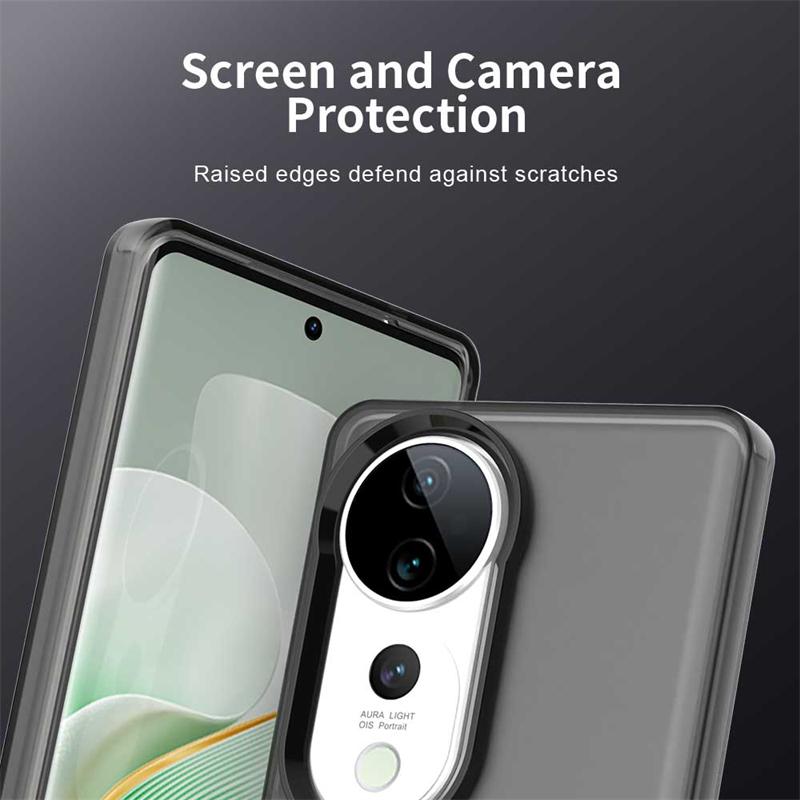 Transparente Hülle für Vivo S19 Pro Hülle Abdeckung Vivo S19 Pro Magnetische Adsorption Kabelloses Laden Rückseite für Vivo S19 Pro Hülle