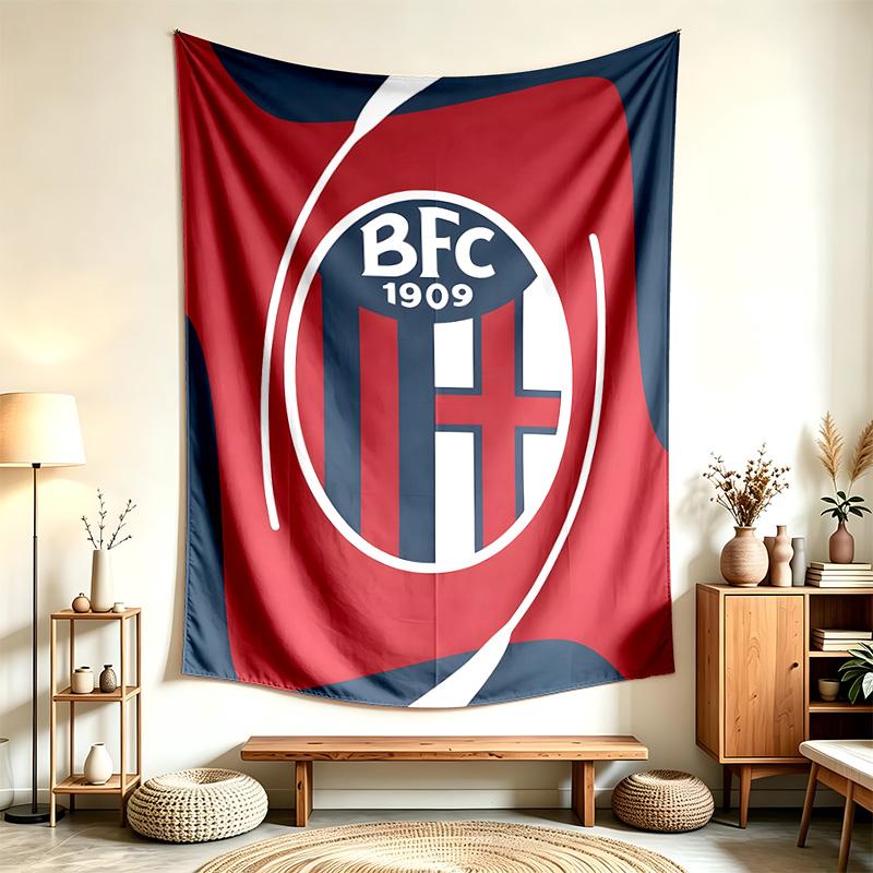 Bologna Football Club (1) Tapestry Suitable For Decorating Homes Dorms And Bedrooms Soft To The Touch And A Perfect Gift For Friends And Family