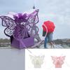 20Pcs Elegant Cutout Butterfly Candy Boxes with Ribbons for Birthday Wedding