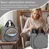 Portable Embroidery Organizer Bag with Multi Pocket Oxford Cloth Embroidery Project Bag for Hoop Embroidery Supplies Bag