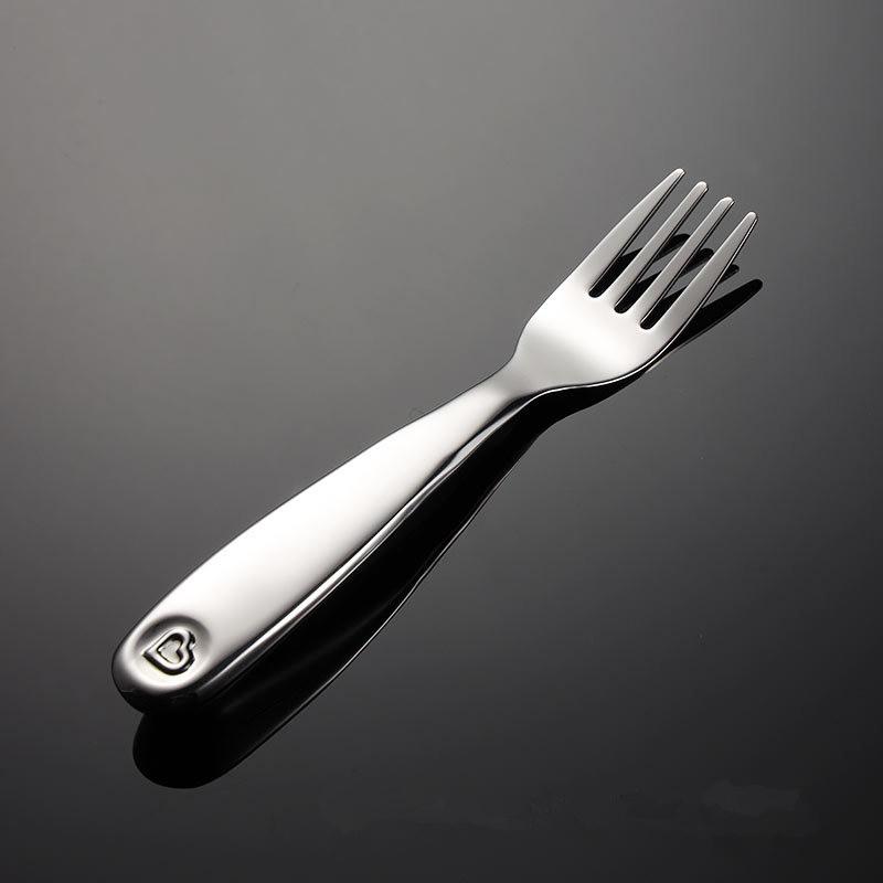 

Набор столовых приборов Love Heart из нержавеющей стали 316 для детей, вестерн, ложка, вилка, нож, наборы столовых приборов, кухонная утварь