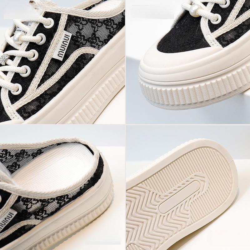 Summer New Slip-on Sandals Women's Outdoor Fashion Platform Slippers Casual Beach Shoes Street