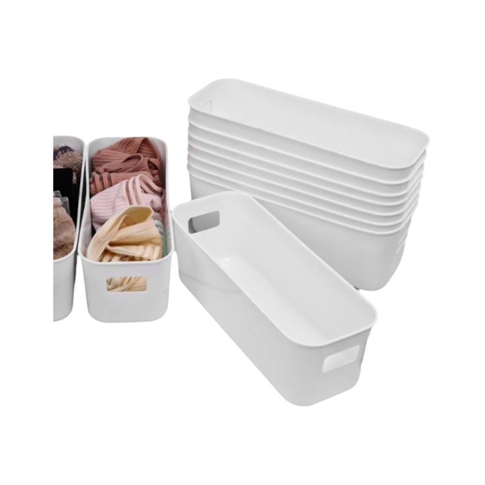 Stackable Desktop Storage Box Fruit Cosmetic Sundries Large Capacity Storage Drawer Coverless Kitchen Organizer Bin