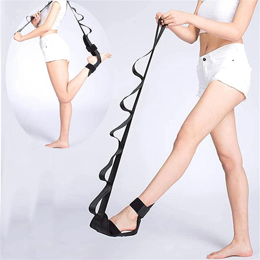 Adjustable Yoga Stretch Belt, Flexibility Training Strap, Leg Slimming Split Strap, Ligament Stretching Band, & Hip Rehabilitation Belt