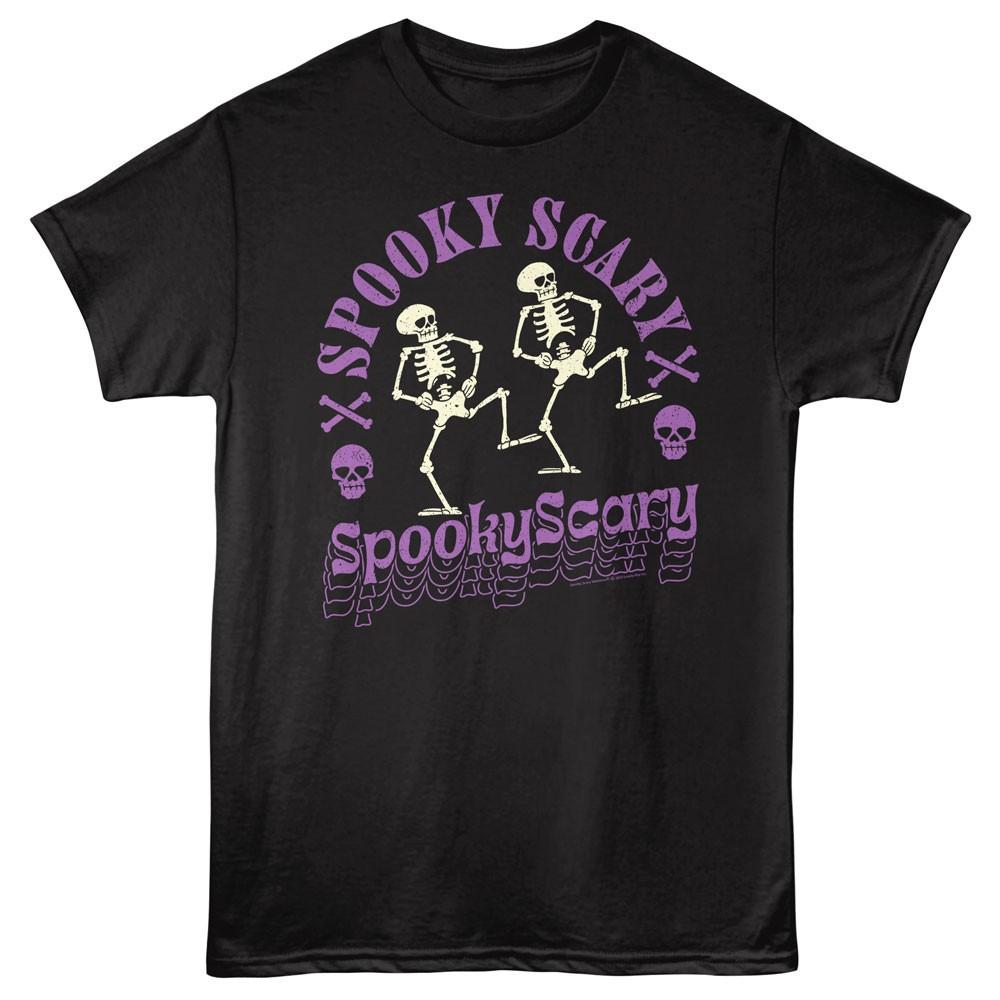 Spooky Scary Skeletons 2 Dancing Skeletons Spooky Scary Repeat Men s T Shirt M