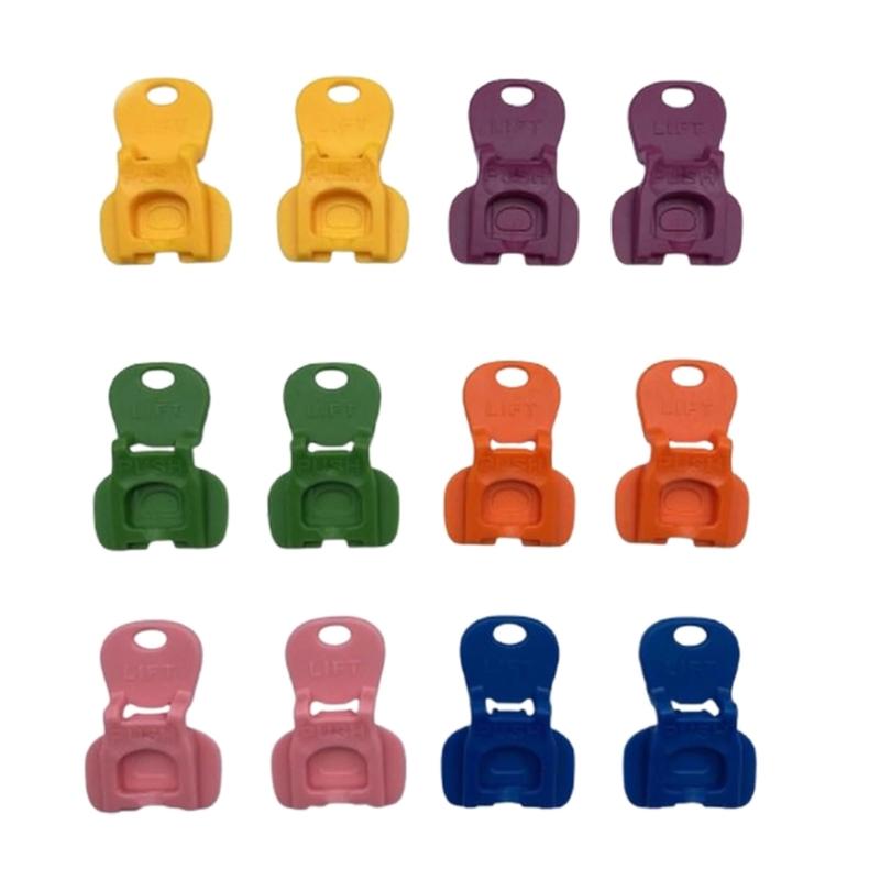 

12PCS Ergonomic Can Openers Nonslip Grip Quick Open Bottle Caps Remover for Parties Multipurpose Kitchen Tool 1