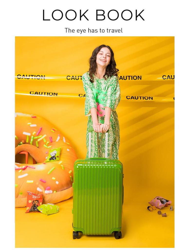 20-inch PC Carry-On and 28-inch Checked Suitcase for Students