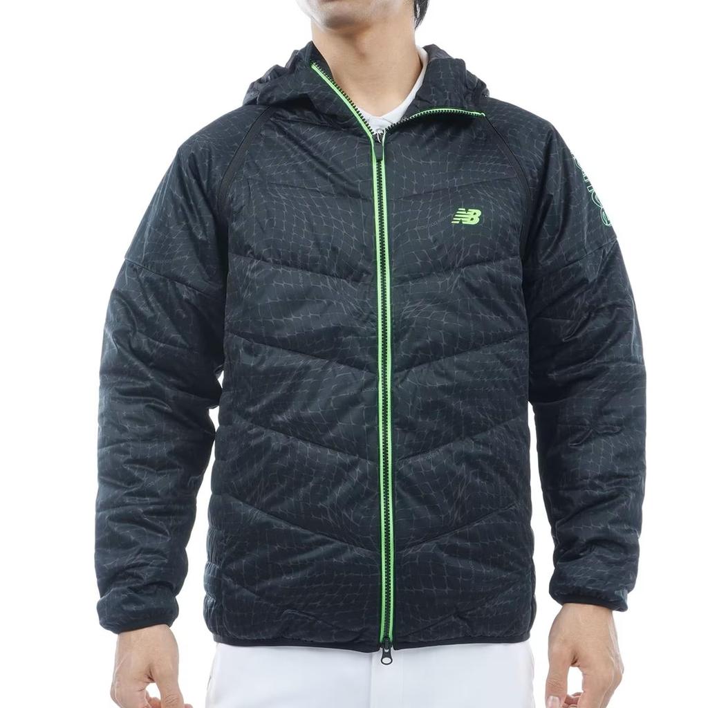 [New Balance] Men's Water-Repellent 2-Way Zip Insulated Jacket (Stretch / Topthermo Moisture-Wicking & Heat-Generating) / 012-3220003 010_Black 5 [L]
