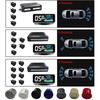 Multiple Radar Parking Sensor Kit Backlight Parktronic LED Display System Backup Monitor Detector Assistant