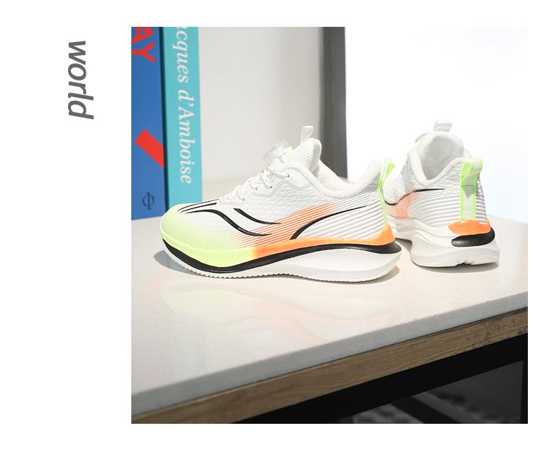 2025 Kids' Red Rabbit Winter Running Shoes: Warm, Lightweight, Velvet-Lined Leather Sneakers