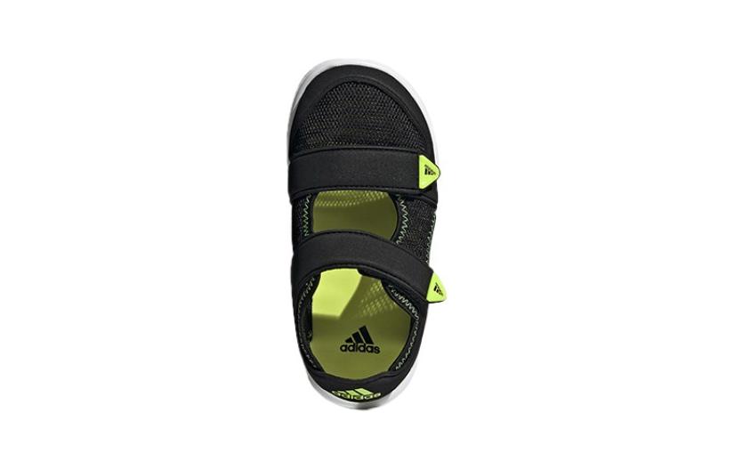 Adidas Water Sandal Slip Resistant Abrasion Resistant Children's Sandals Black White Children Aged 3 7 Years Old GX2472