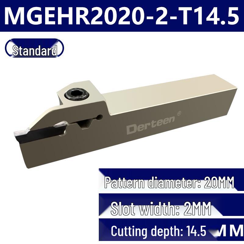 Portautensile per scanalatura tornio MGEHR2020-3-4: Taglio CNC ed Estensione per Scanalatura del Diametro Esterno
