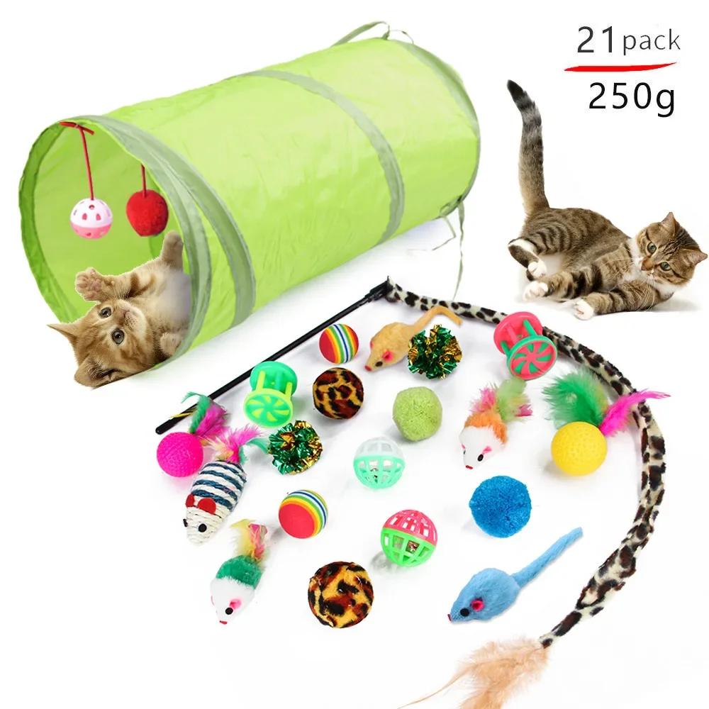 Katzenspielzeug, Bälle in Mausform, faltbar, für Katzen und Kätzchen, Spieltunnel, Chat, lustiges Katzenzelt, Mauszubehör, Simulationsfisch, Katzenzubehör