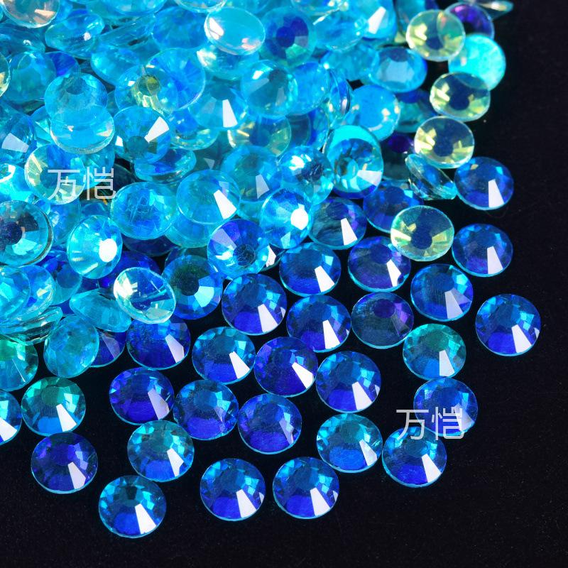 

Синяя серия Стекло Кристалл Плоское дно Бриллиант, Стразы для дизайна ногтей Сделай сам Чехол для мобильного телефона Жестокий медведь Красота Ювелирные аксессуары ss6 (diameter 1.9-2) 1440 pcs/bag