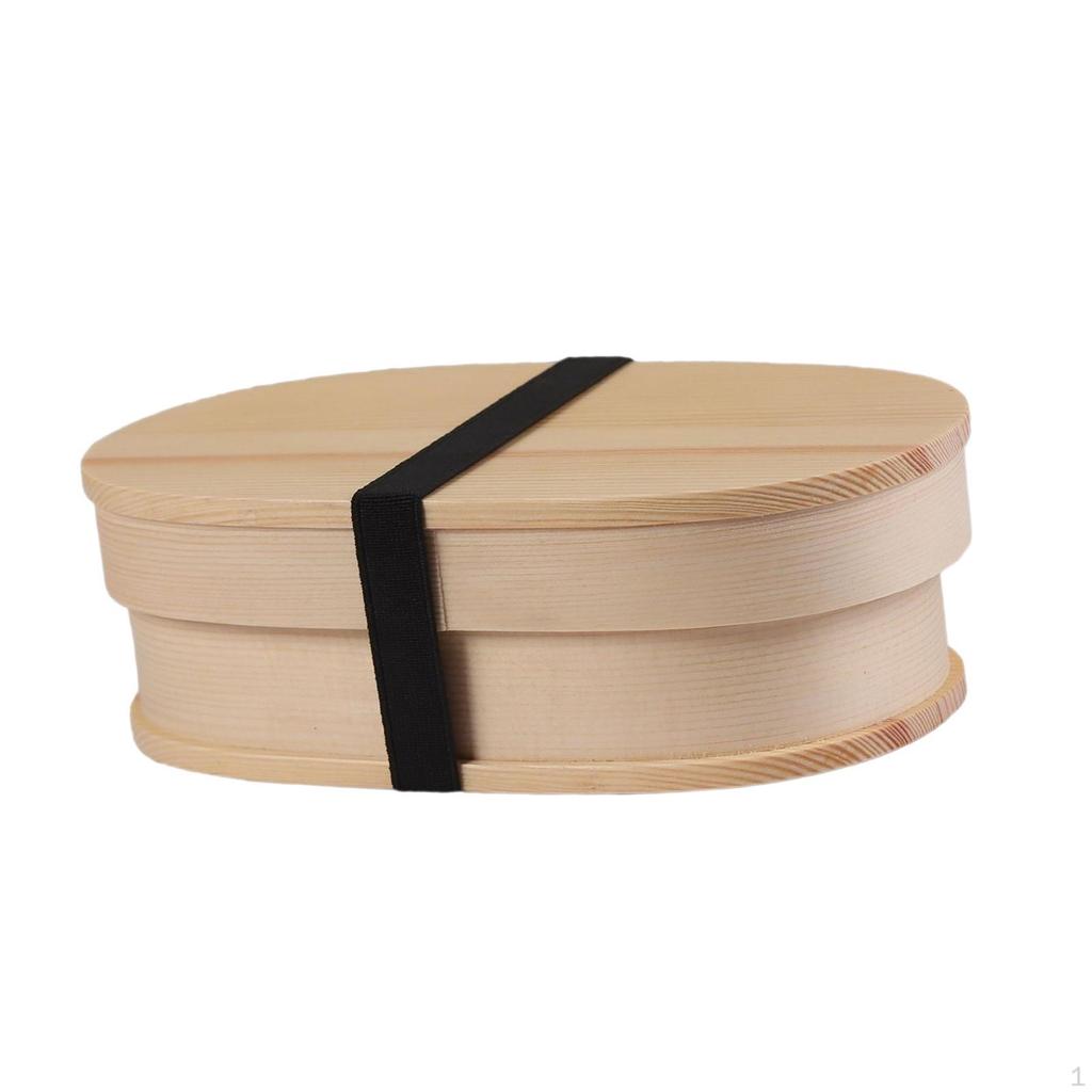 Food Storage Container Tableware Bowl with Strap for Office Picnics Worksite