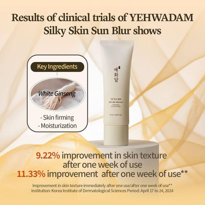 THE FACE SHOP - Yehwadam Silky Skin Sun Blur