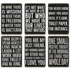 Sentence Vintage Plaque Metal Tin Signs Posters Decor Retro Wall Art Room Decoration for Home Family Bar Club