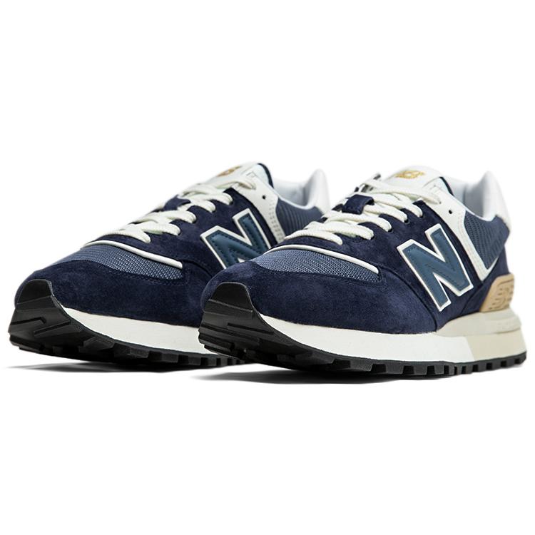 New New Balance 574 Navy White Beige U574LGBB