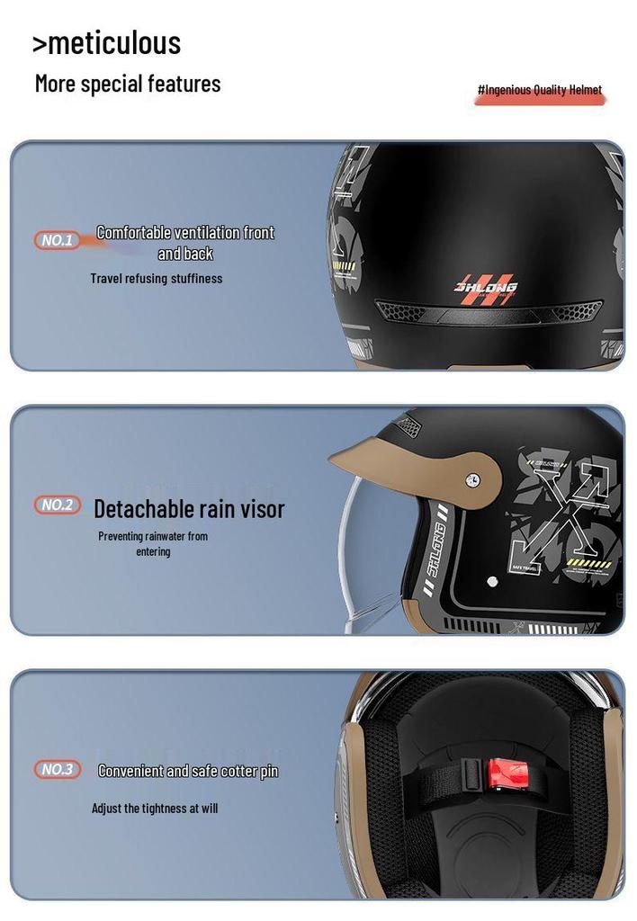 Unisex 3C Certified Electric Scooter Helmet - Breathable, Sun-Protected, and Suitable for All Seasons