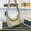 Large Capacity Bag Women's Summer Versatile New Simple Shoulder Messenger Bag College Student Class Tote Bag