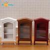 Miniature Wooden Chinese Classical Wardrobe Mini Cabinet Bedroom Furniture Kits Home & Living For 1/12 Scale Dollhouse Toys Gift