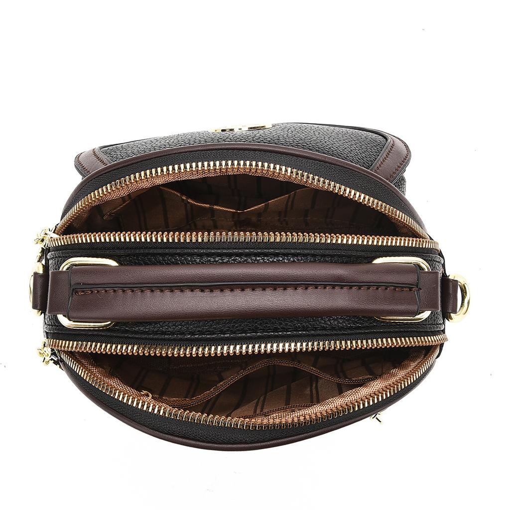 Bag women's 2025 new fashion foreign soft leather handbag simple versatile shoulder bag trendy messenger bag women's bag
