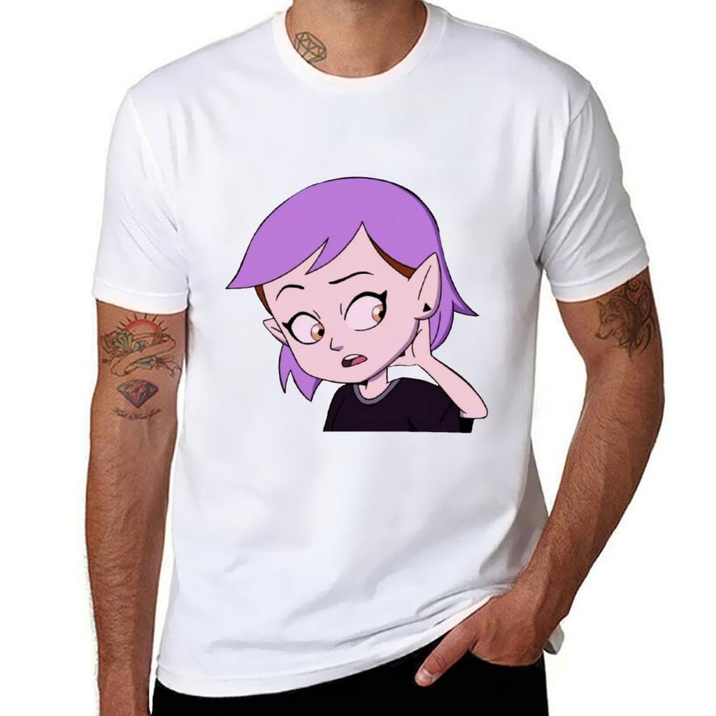 Amity Blight New Purple Hair TShirt Odor Resistant Short Sleeve Top