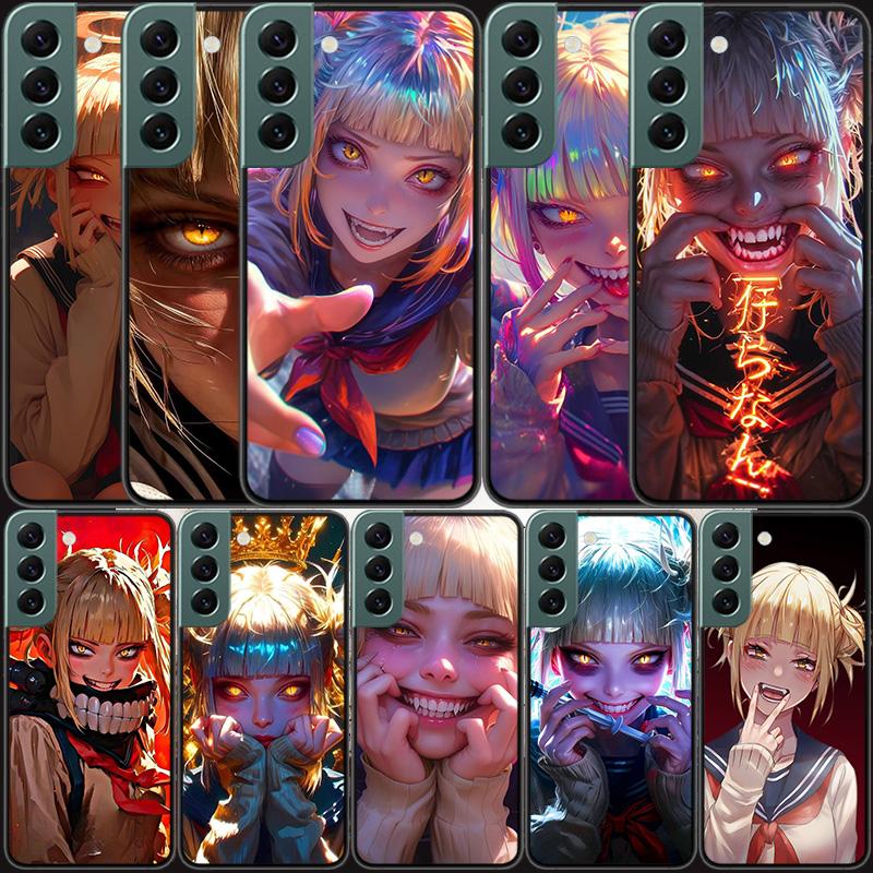 Himiko Toga Anime Phone Case For Samsung Galaxy S22 S25 Ultra S21 S10 Plus S26 Edge S20 S23 S24 FE Cover Silicone Soft TPU C