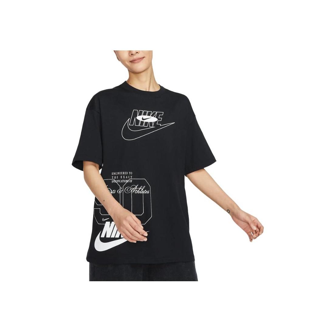 Nike Sportswear Women s Short Sleeve Knit Top White HJ2994-010 L