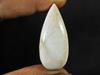 59Cts. Pink Scolocite Pear Healing Crystal Cabochon Loose Gemstone 21X46X9MM SK-2468