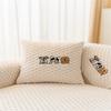 Sofa Cushion Four Seasons Universal Nordic Simple Pastoral Style Non-Slip Cushion Plush Sofa Cushion Cover Towel Cover Cloth