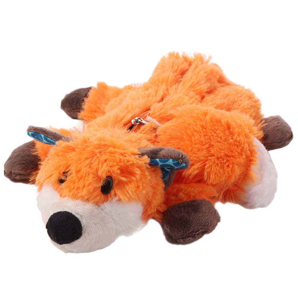 Forest Animal Pencil Case Stuffed Stationery Storage Bag Makeup Bag Plush Pen Bag  School Supplies