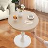 PU Leather Stretch Tablecloth Waterproof Oil Proof Elastic Table Cover Wipeable 60/80cm Round Table Cover Outdoor Picnic