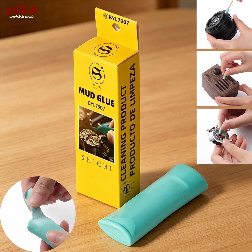 For Watchmaker Bergeon 7033 Green Watch Dust Removal Tool Rodico Putty Watch Dial Cleaner 1/2/3/4pcs Cleaner Mud Accessories