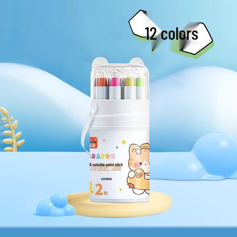 

Washable Non-Toxic Silky Twistable Crayons for Kids – Mess-Free, Non-Sticky, Ideal for Toddlers and Kindergarten Art Projects