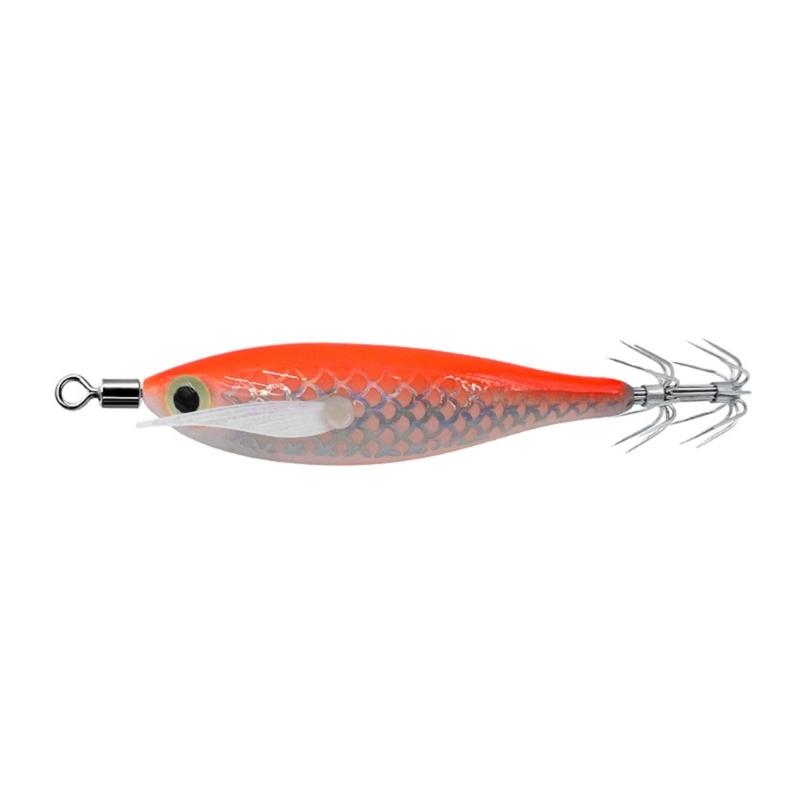 Saltwater Freshwater Angling Shrimp Cuttlefish Jig Hook Lures Round Belly Squid Jig Fishing Lures with Shrimp Designs
