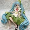 Cute-Style Hatsune Miku Figure For Pretty Girl Four-Leaf Clover Flower Fairy Model Decorative Collectibles - Great Birthday Gift