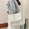 Japanische Harajuku Schultasche Unifarbene Umhängetasche Vielseitige Messenger Bag Damen