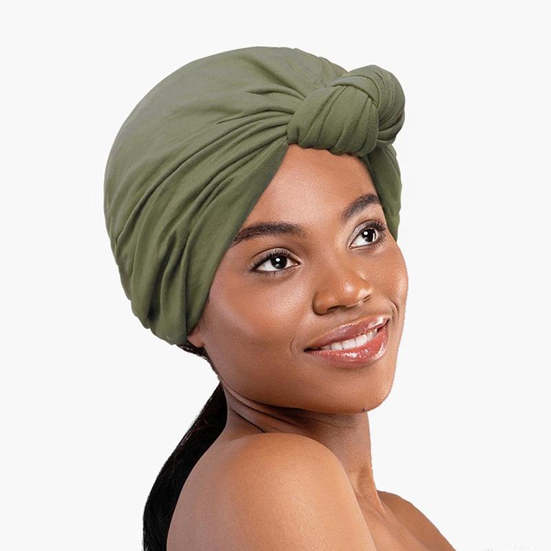 1PC Knot Hat Home Hair Scarf Fashionable Skin Friendly Religious Comfortable Vacation Styling Cotton Travel Photography Fashion