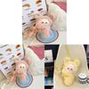 Plush Bunny Eared Sheep Shoulder Bag With Zipper Pocket For Daily Use