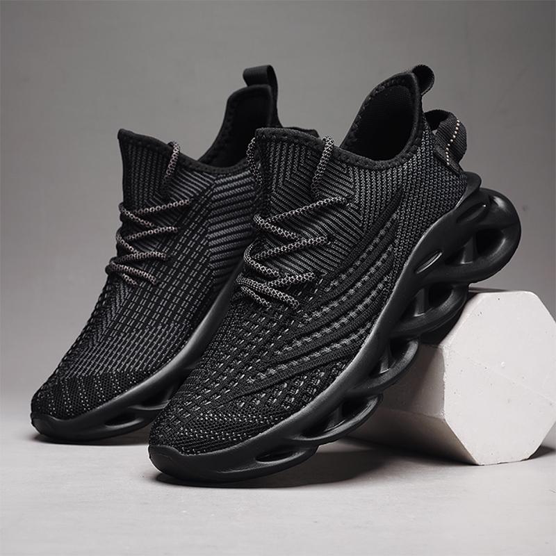 

36-46 Unisex Sneakers Breathable Sports Shoes Lightweight Sneakers Comfortable Athletic Training Shoes Platform Shoes Woman 39 чорний