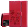 Phone Case For Xiaomi Redmi 10A Rose Flowers Leather Wallet Flip Case For Redmi 10A 10 A redmi10A Card Slot Stand Book Cover Shokcproof Fundas Coque