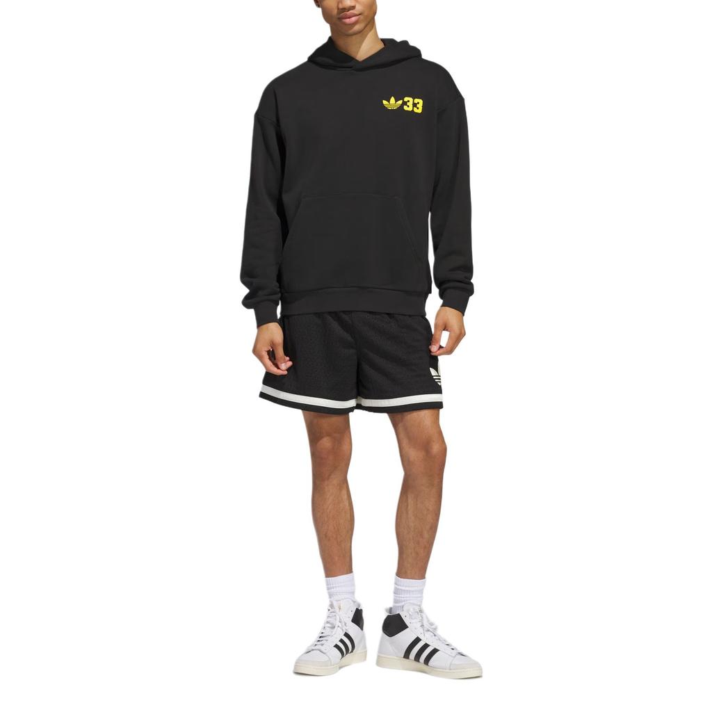 adidas Originals Sweatshirt Unisex Schwarz/Sonnenlicht Gelb JD5193
