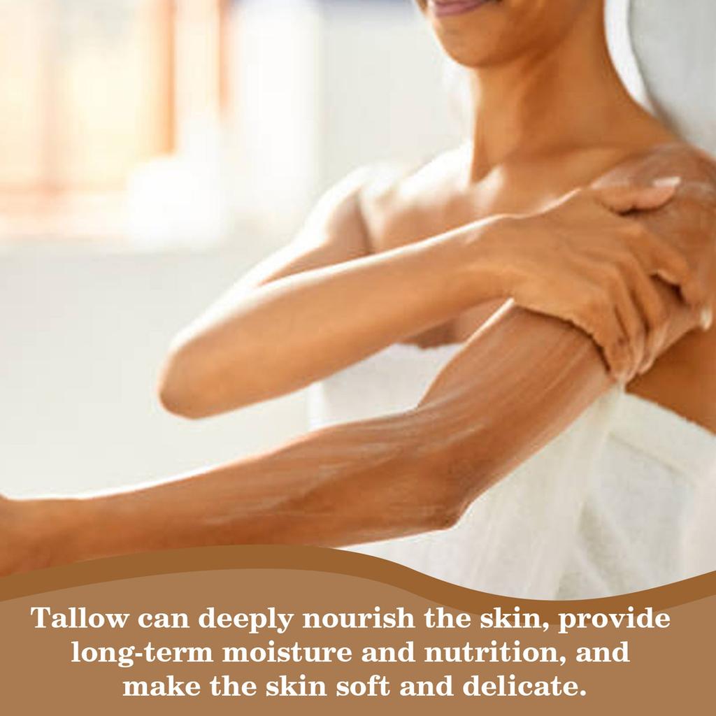 Beef Tallow Cream Brightens Skin Tone, Moisturizes Skin, Dryness, Brightens Skin Tone, Solid Cream