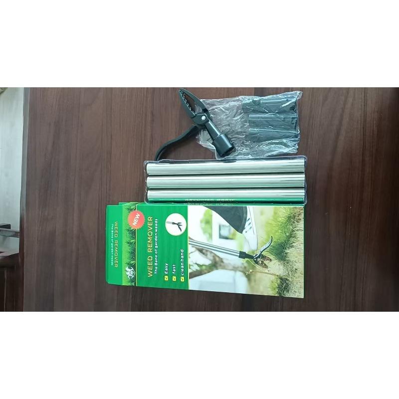 Three Stage Standing Grass Removal Device Without Bending Over, Manual Weeding Shovel, Uprooter, Garden Weeding Tool