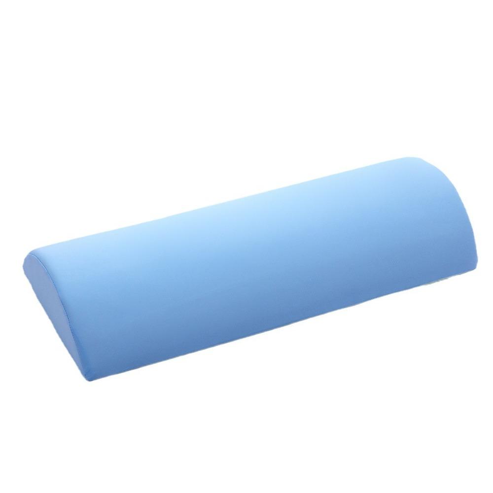 New Polyester Half Moon Bolster Pillow Cotton Ergonomic Design Ankle Support Pillow Soft Versatile Use Lower Back Support Pillow