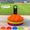 10/50 Pcs Durable Soccer Training Cones With Pressure Resistant Marker Discs Football Sports Practice Outdoor Sports Equipment