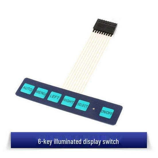 Matrix Membrane Keypad Switch: 1/3/4/5 Keys for Microcontroller Expansion